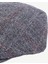 Yün Karışımlı Ekose Desen Kasket Şapka 2