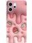 Oppo Reno 14F Uyumlu Çilekli Pasta Baskılı Silikon Kılıf 1