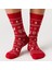 Erkek Yılbaşı Soket Çorap – Pamuklu, Desenli, Sıcak Tutan Noel Temalı 40-45 Numara 2