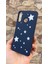 Huawei P30 Lite Uyumlu Mini Yıldız Desenli Silikon Darbe Emici Klasik Korumalı Rubber Kılıf 4