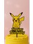 Pikaçu Temalı Doğum Günü Pasta Topper – Sarı Dekoratif Pasta Süsü 3