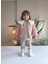 Kız Bebek Montlu Üçlü Takım (Sweatshirt+ Kürklü Yaka Mont +Pantolon) 1