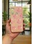 Xiaomi Redmi Note 8 - Pembe Kalp Desenli Silikon Darbe Emici Klasik Korumalı Rubber Kılıf 2