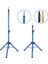 Kuaför Eğitim Mankeni Için Metal Tripod - Mavi + Taşıma Çantası 1