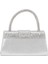 25KC1285 Kadın Taşlı El Abiye Çanta Gümüş 3