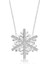 Gümüş Kar Tanesi Bayan Kolye 1