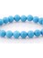 Turkuaz Firuze Doğal Taş Bileklik 8 mm Yuvarlak Kesim 1