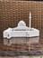 Tarihi Eser Koleksiyonu: Renksiz Mihrimah Sultan Camii Minyatür Maketi - Dıy Boyasız - 15x14.4x11.4 cm 4