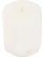 Soft White Küçük Baton Mum - Beyaz - 7x7 cm 3