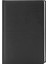 Siyah Deri Ajanda Krem Kağıt, Çizgili, 336 Sayfa 1