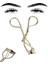 Altın Renklı Kirpik Kıvırma Makası – Takma Kirpik Etkili Profesyonel Eyelash Curler 4