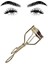 Altın Renklı Kirpik Kıvırma Makası – Takma Kirpik Etkili Profesyonel Eyelash Curler 10