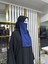 Iç Peçe Dikdörtgen ,hijab.nikap Indigo Mavisi 2