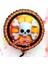 Halloween Iskelet Kuru Kafa Folyo Balon 18 Inç 1