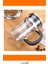 Isıya Dayanıklı Cam French Press 350 ml Paslanmaz Çelik Filtre 5