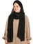 Siyah Pratik Hazır Geçmeli Bone Şal Şifon Drapeli 2507_01 1