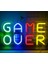Game Over Tasarımlı Neon LED 1
