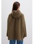 Kapüşonlu Haki Trençkot 1110573-71543 4