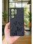 Galaxy S24 Ultra Uyumlu-Si̇yah Kelebek Desenli̇ Silikon Darbe Emici Klasik Korumalı Rubber Kılıf 2