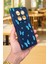 Xiaomi Redmi Note 14 Pro 5g Mavi Kelebek Desenli Silikon Darbe Emici Klasik Korumalı Rubber Kılıf 3