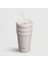 3 Bubble Two-Cap Straw Tumbler Çelik Termos 600 ml Crushed Rock ST-244 3