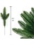 Yılbaşı Çam Dalı Ithal Gerçek Görünümlü 1 Adet 3