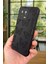 Xiaomi Mi 13 Uyumlu Siyah Kelebek Desenli Silikon Darbe Emici Klasik Korumalı Rubber Kılıf 4