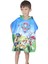 Renkli Erkek Çocuk Panço – Plaj ve Banyo Havlusu | Kapüşonlu & Hızlı Kuruyan 2
