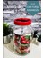 2 Litre Cam Kavanoz - Kırmızı Kapaklı, Turşu ve Gıda Saklama Için 1