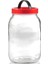 2 Litre Cam Kavanoz - Kırmızı Kapaklı, Turşu ve Gıda Saklama Için 2