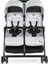 Çocuk Ohlala Twin Ikiz Bebek Arabası Silver 2