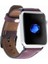 Apple Watch Uyumlu Deri Kordon 38-40-41MM G7 Mor 5