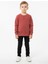 Sıfır Yaka Cep Detaylı Erkek Çocuk Sweatshirt 1