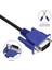 5 Metre VGA Kablo – Full Hd Görüntü Aktarımı, Erkek-Erkek Bağlantı, 15 Pin VGA Monitör Kablosu 2