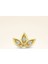 0,02 Karat Pırlanta Lotus Çiçek Piercing 1
