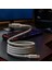 Mio SC1000 Usb-C To Usb-C 60W Mıknatıslı Spiral Şarj ve Data Kablosu 1m - Beyaz 1