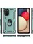 Samsung Galaxy A02S Kılıf Sofya Yüzüklü Silikon Kapak - Yeşil (K95) 3