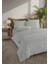 Line %100 Pamuk Ranforce Akay Koyu Gri Ipliği Boyalı Nevresim Takımı Tek Kişilik - 160X220 cm 2