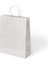 Beyaz Büküm Saplı Kraft Çanta 25X12X31CM 24 Adet 2