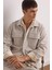 Regular Fit Fitilli Kadife Uzun Kollu Gömlek F1619AX25WN 9
