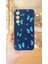 Samsung Galaxy A35 -Mavi Kelebek Desenli Silikon Darbe Emici Klasik Korumalı Rubber Kılıf 2
