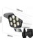 Solar Lamba Kamera Görünümlü Duvar Lambası Dönebilen Bahçe Aydınlatması - M036R754-K77036 2
