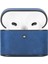 Casquet Apple Airpods 3.nesil Uyumlu Deri Kılıf G21 Mavi 4
