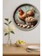 3D Görünümlü Temperli Cam Tablo – Tavuk ve Yumurta Sepeti Temalı Duvar Süsü Uv Baskı 33X33 CM-CDS007 5
