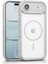 iPhone Air Uyumlu Kamera Korumalı Magsafe Wireless Şarj Özellikli Mat Silikon Gri Renkli Silikon Telefon Kılıfı 1