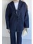 Tesettür Ön Bağlamalı Ceket Pantolon Jean Kot Ikili Takım P-00018994 2