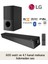 Ev Sinema & Soundbar Sistem Dts Virtual: x 600W Yüksek Ses ve Kalite, 4.1 Kanal Sinema Deneyimi, Kablosuz Bluetooth Optik, HDMI ve USB Ses Sistemi 1
