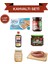 Modern Gurme Kahvaltı Seti (6 Çeşit) - 1kg Sucuk + Içim Tost Peyniri 500GR + Züber Fıstık Ezmesi + Polente Süt Reçeli + Tamek Sos + 1 Adet Dut Pekmezi 1