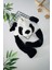 Panda Kulaklı Hareketli Kulaklı Eğlenceli çocuk kulaklık - Siyah 1