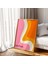 (Çerçevesiz) Bauhaus 3'lü Turuncu Pembe Çerçevesiz Poster Seti, Modern Dekoratif Poster Seti 7